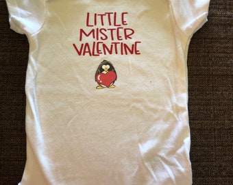 Valentine's Day: Little Mister Bodysuit/T-Shirt