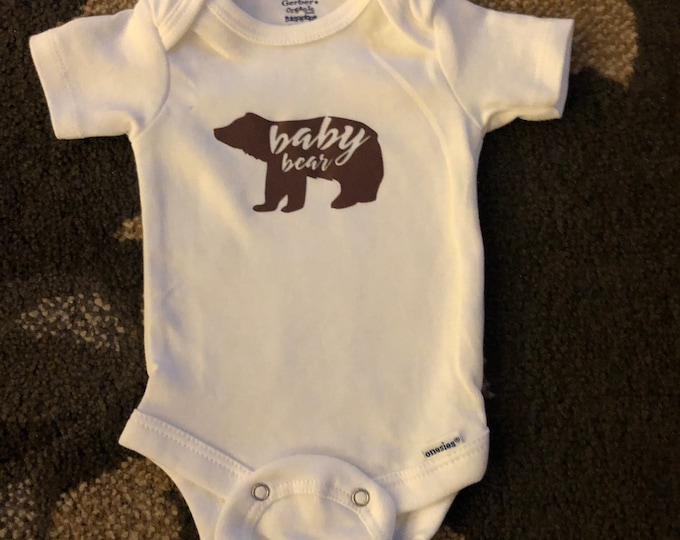 Bodysuit “Baby Bear”