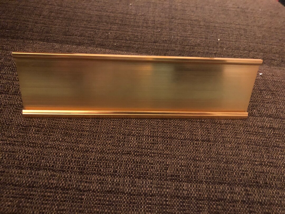 Copper Name Plate for Desktop Freestanding - Etsy