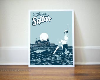 Impressão de anúncio SLC Saltair