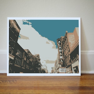 Birmingham-AL-Kunstdruck