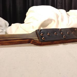 Small Redwood Paddle - &quot;P*ssy/Prostate Paddle&quot; - hand made wooden paddle