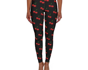 Cherry Bottoms, Cherry Leggings, Cherry Pants