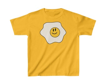 Kids Egg Shirt, Kids Fried Eggs Shirt