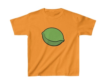 Kids Lime Shirt, Kids Green Lime Shirt