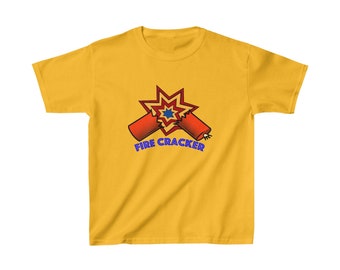 Kids FireCracker Shirt, Kids Fourth of July Shirt