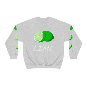 Lime Sweater, Fruit Sweater, Citrus Sweater