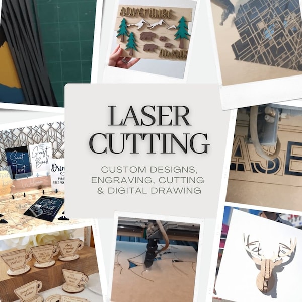 Affordable Laser Cutting Services - Get Your Design Laser Cut & Made With Us - Free Postage