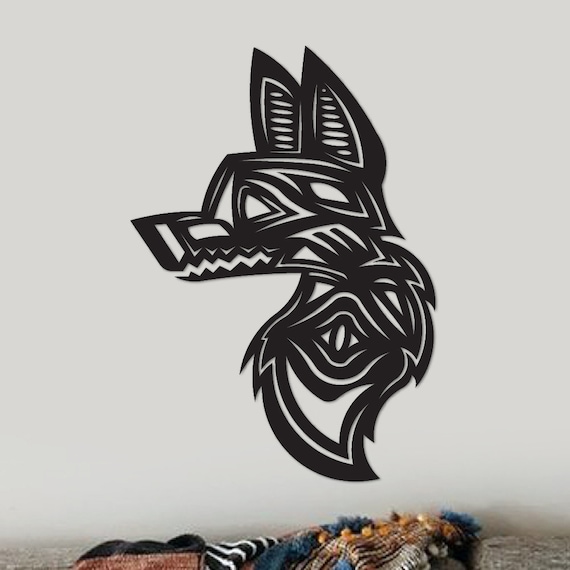 native american wolf tribal
