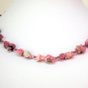 Gemstone Necklace Pink Tourmaline