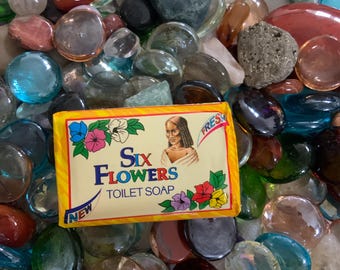 Six flowers Soap