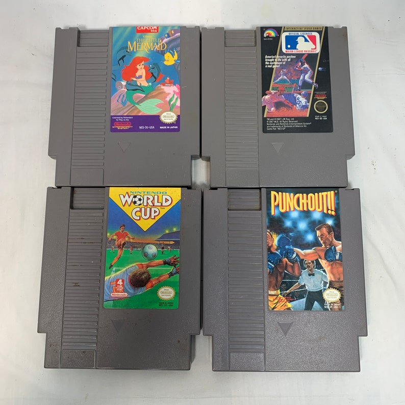 NES Nintendo Game Cartridges Zelda II The Adventures of Link Etsy