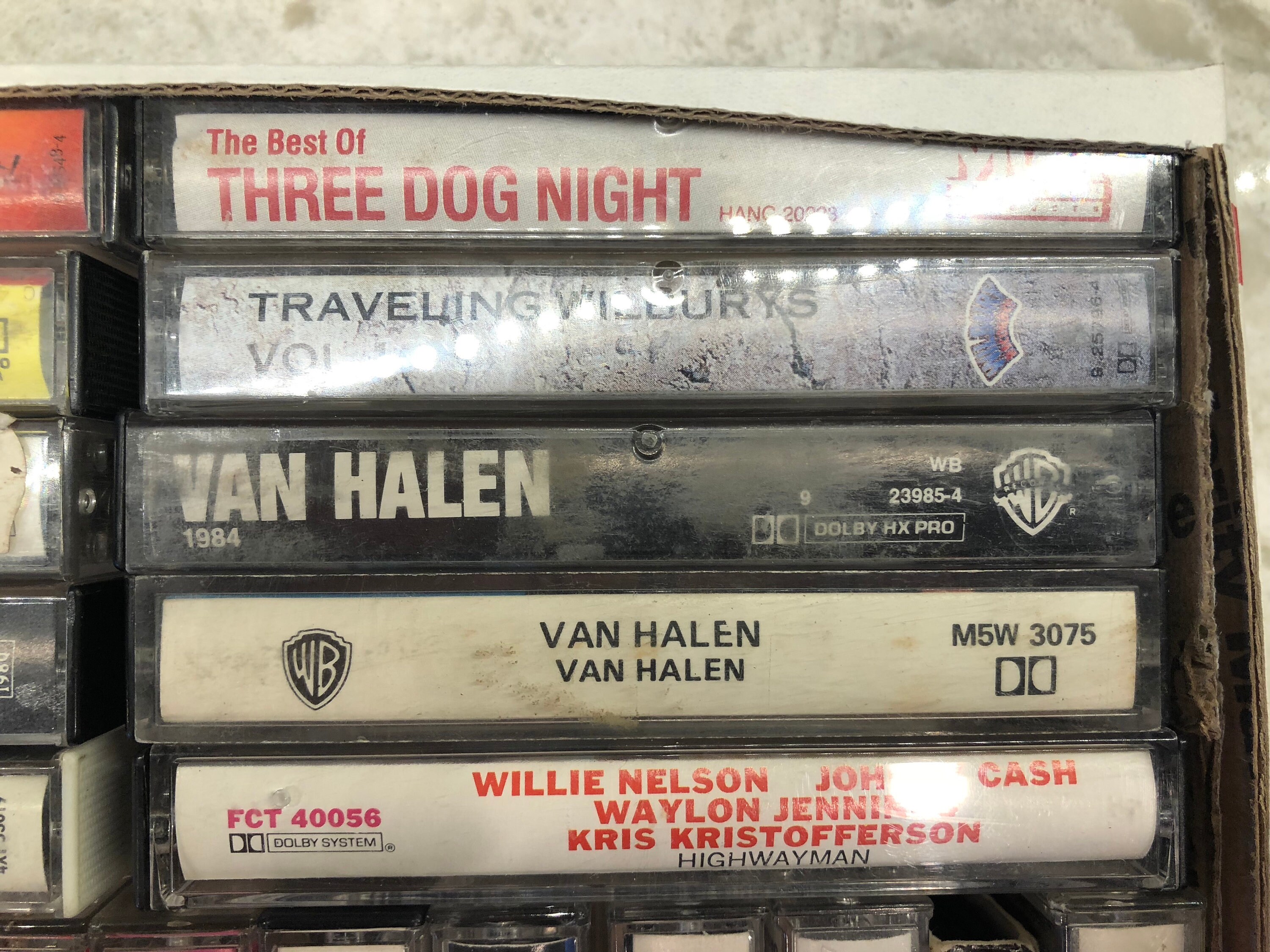 Rock cassette tape collection Classic Rock Country Rock Etsy