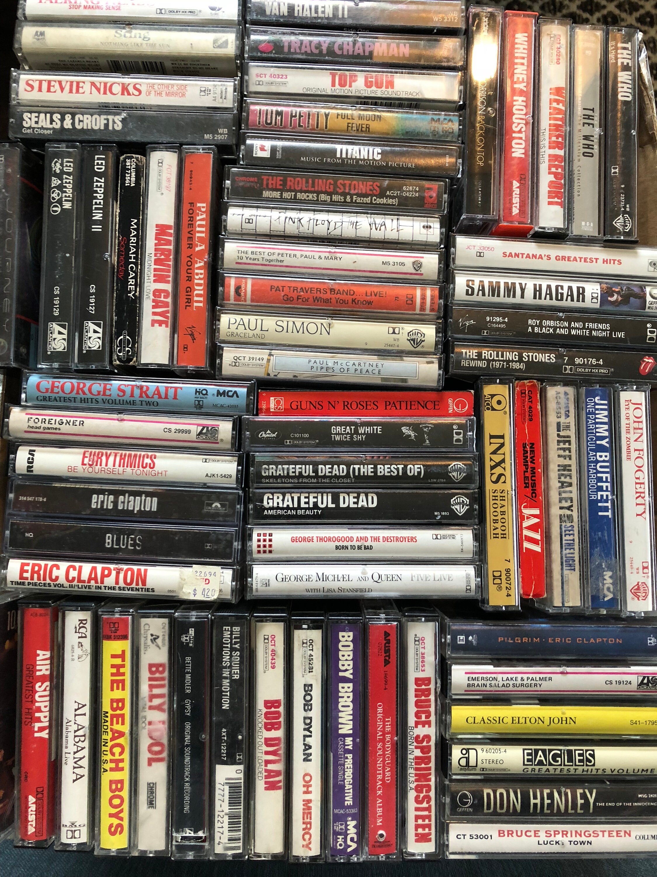 Cassette Tapes Classic Rock RnB Blues Jazz Country... Etsy