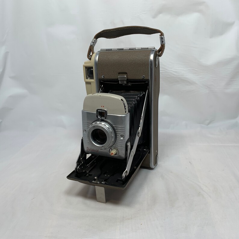 Polaroid Land Camera 80a Brownie Box cURTAINI Made in USA 1950/'s Beautiful Camera Decor Bookend Antique Collector