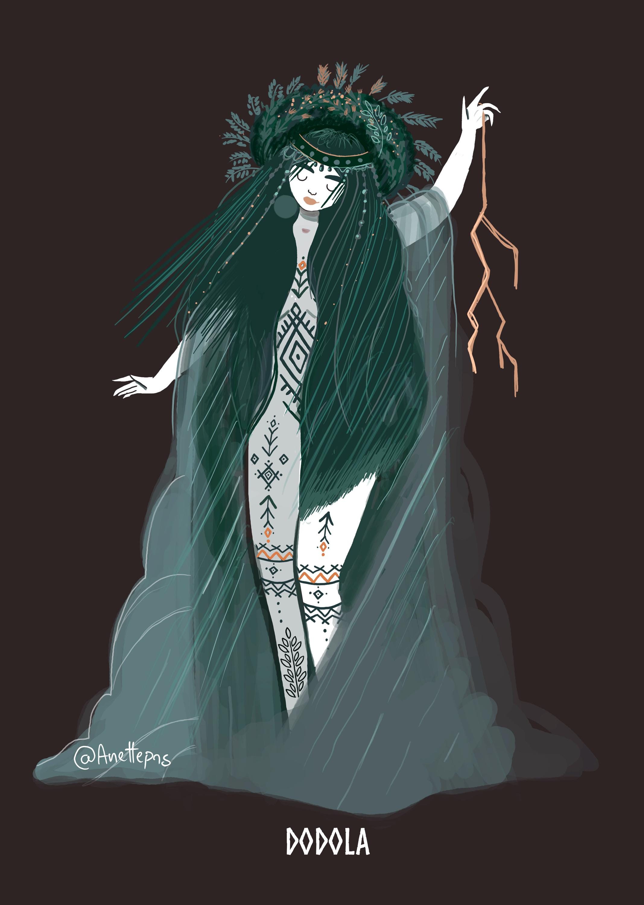 油絵 野原で踊る女神 【送料無料】 絵画 作者ジャック ポリ 絵画 作者