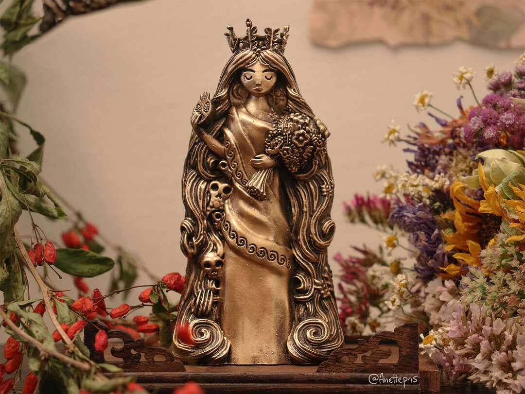 Persephone Statue Greek Mythology Hekate Statuette Home Decor Witch