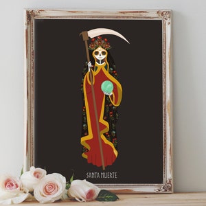 チャカチャカ　ミラグロ+サンタムエルテ2体 Santa muerte mexicana - Etsy 日本