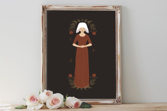 Art Poster Print - the Handmaids Tale Margaret Atwood Feminism Girl Power  Equal Rights Folk Art Floral - Home Decor - House Warming Gift - Etsy Canada