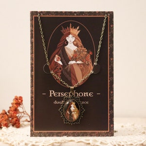 Persephone Pendant - Necklace, Keychain, Charm