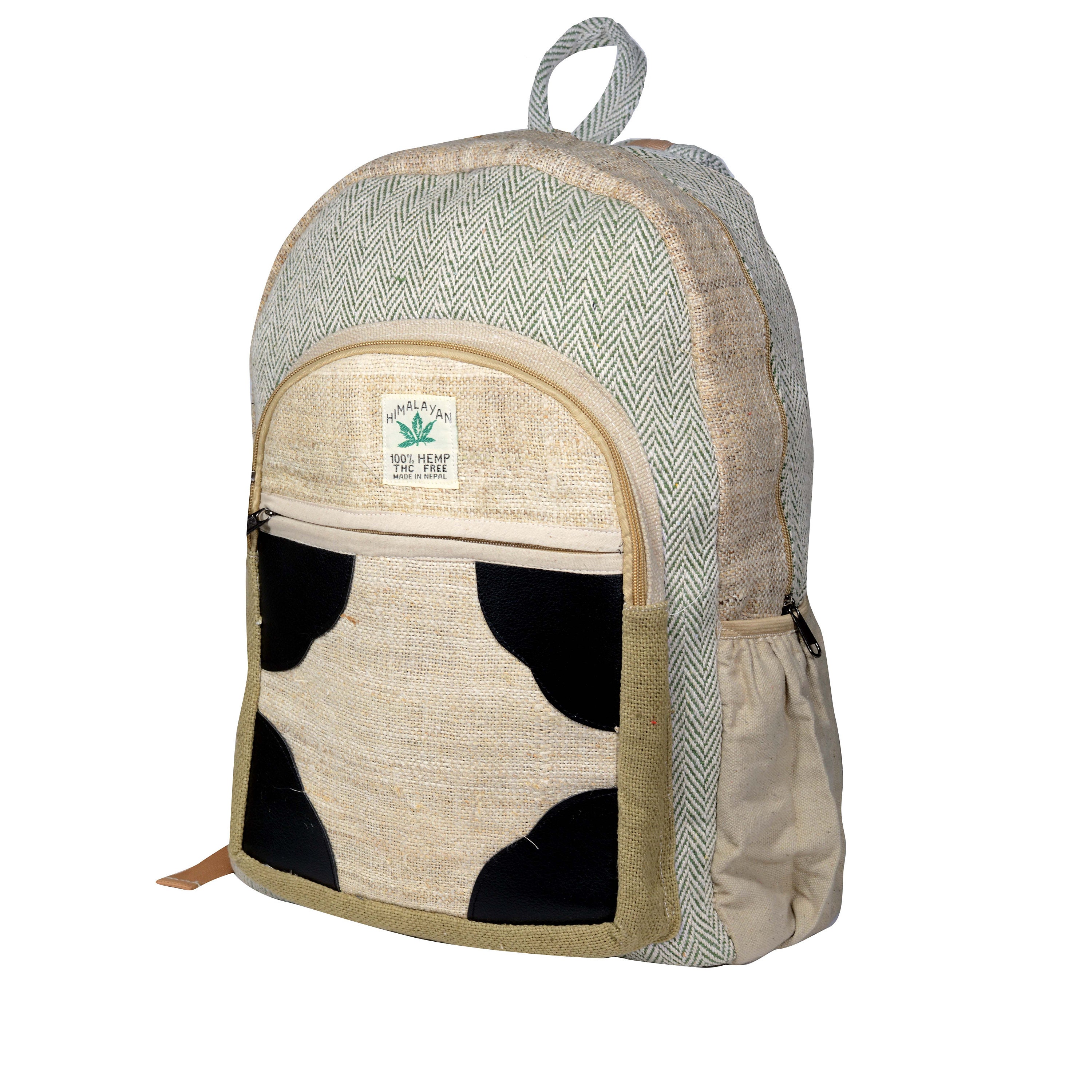 Handmade Hemp & cotton Backpack Type 1 Etsy