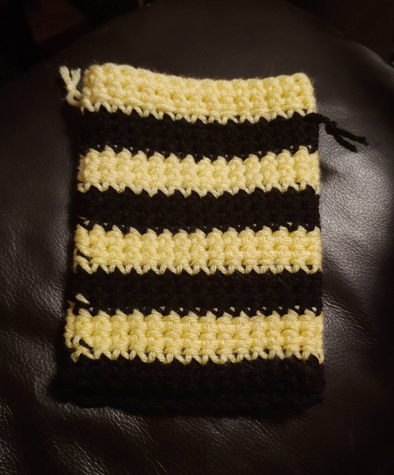 Hogwarts House Colors Crochet Bags