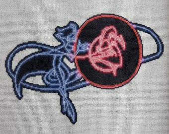 Look My Way Cross Stitch Pattern Digital Item Colorful