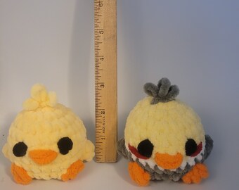 Amigurumi Animals and Miscellaneous Characters Birds Color Options Cute Adorable Fits in Your Hand Crochet Stuffed Toys
