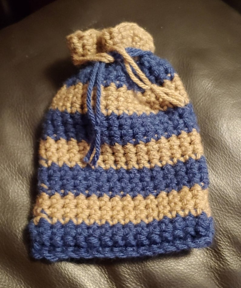 Hogwarts House Colors Crochet Bags
