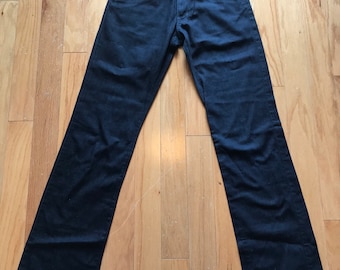 90s Armani Blue Jeans/Vintage Designer Jeans/Tall Vintage Jeans
