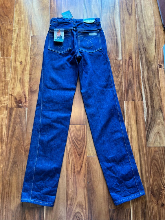 80s Men’s Calvin Klein Jeans/ Deadstock/Size 28/Dark … Gem