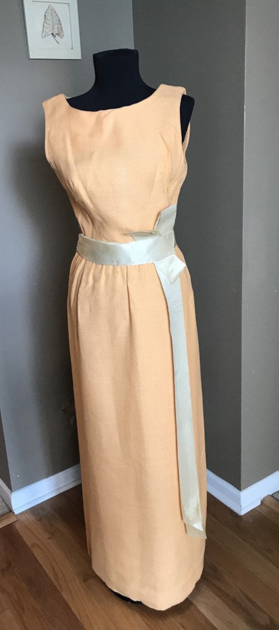 50s Priscilla of Boston Bridesmaid Dress/ Sleevele