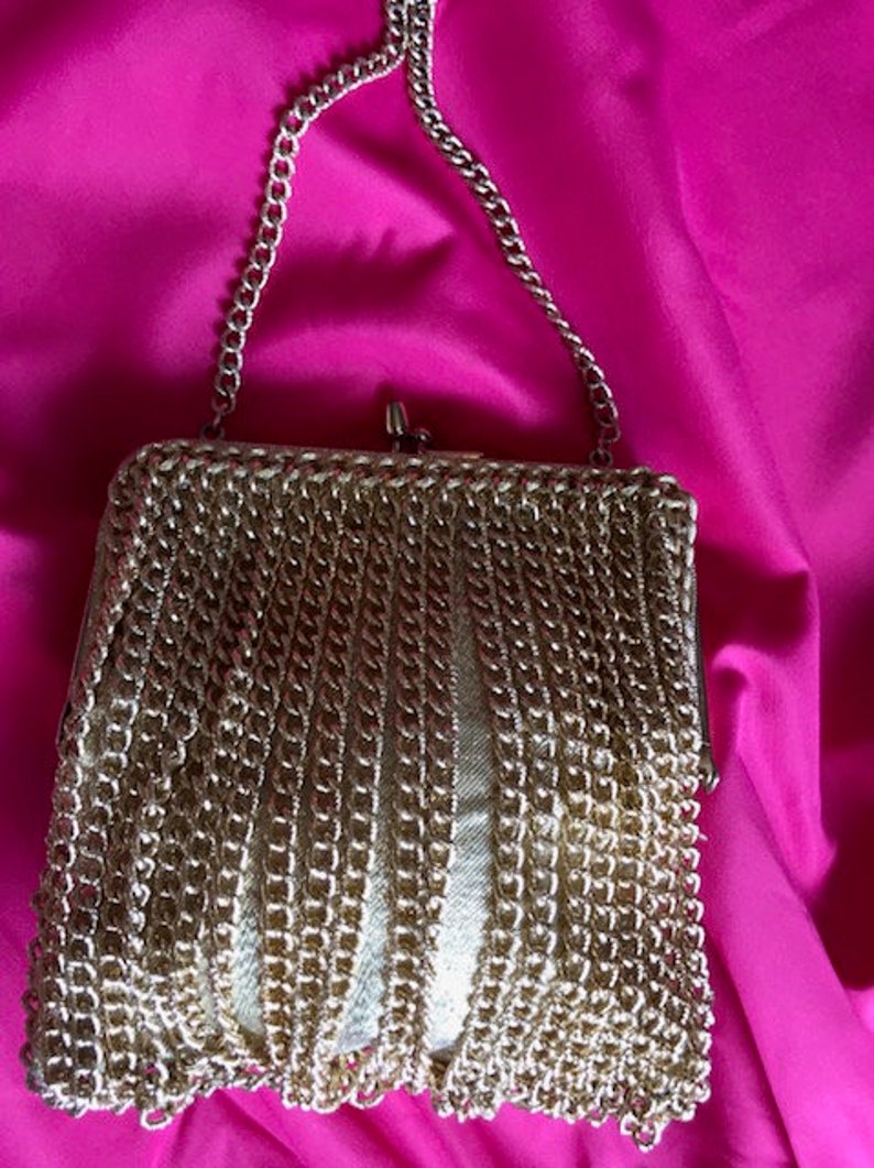 chain link purse