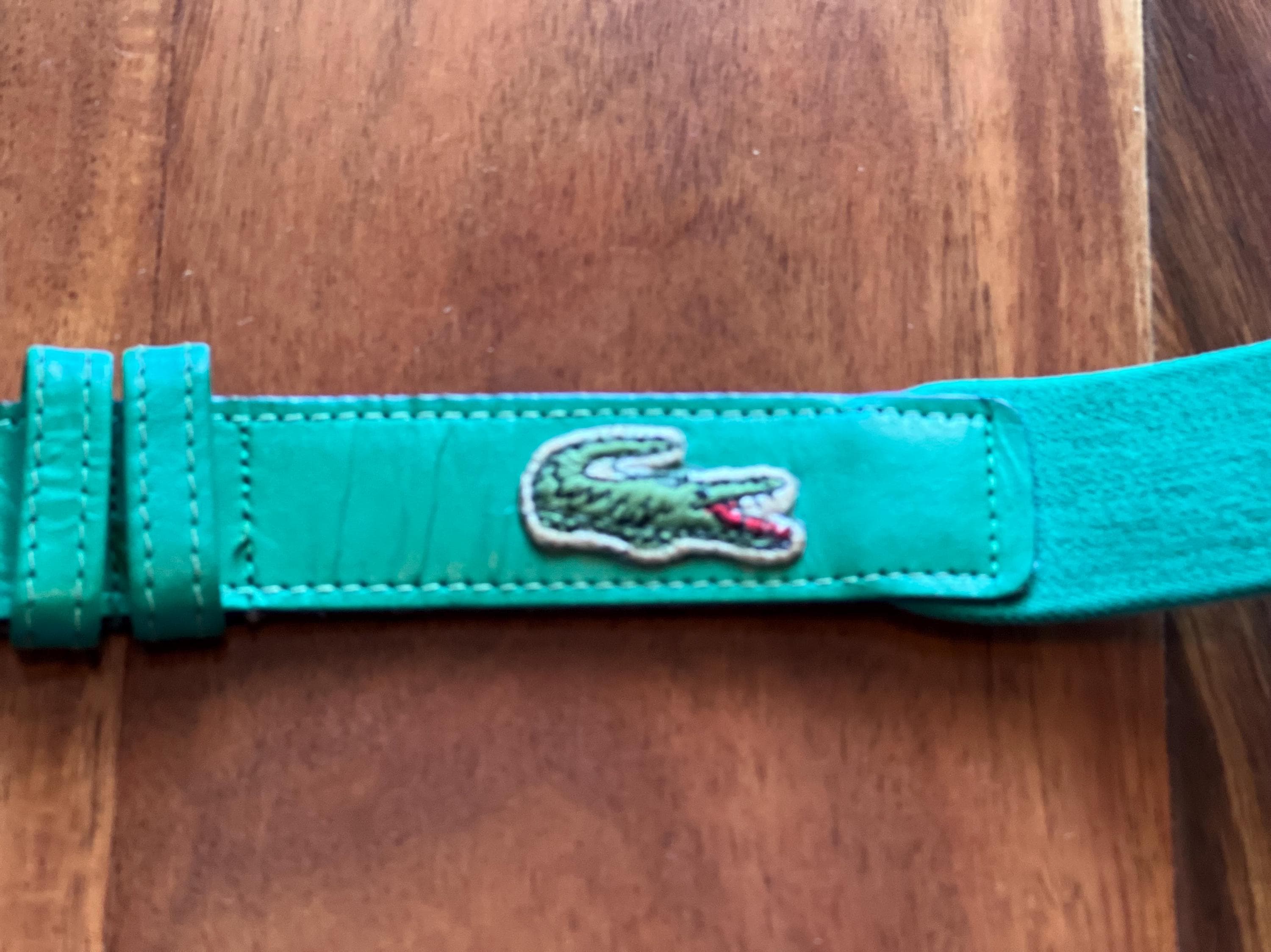 Lacoste Green Leather Belt – Silver Logo Buckle Reversible Leather Belt - Belts - New In 2026 | Lacoste main image 4