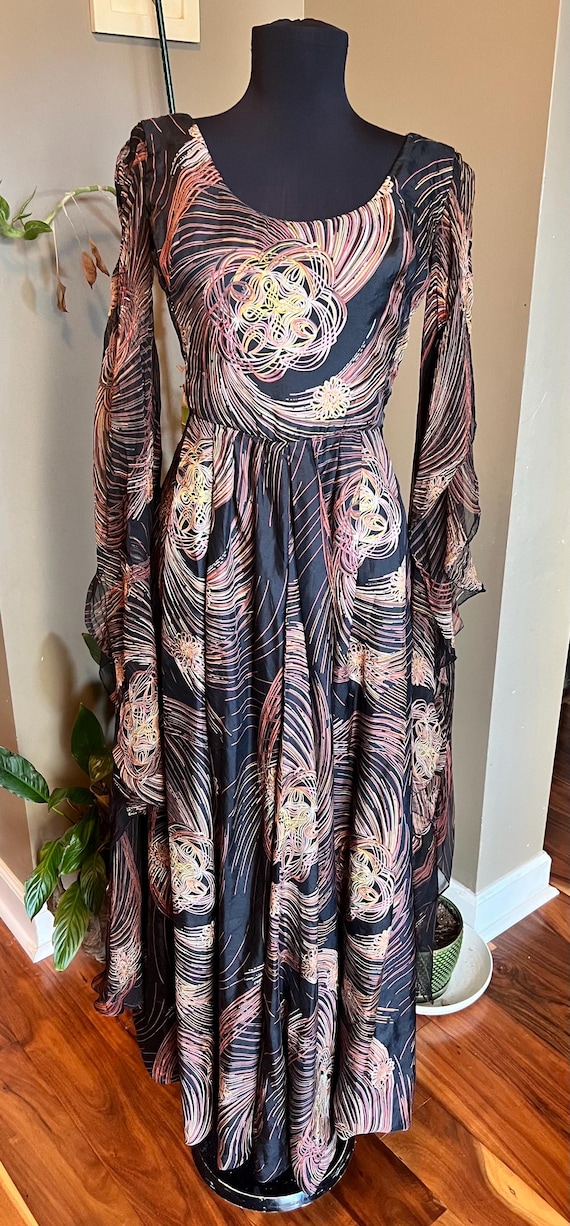 Werle'/ 70s Fashion/ 70s Werle' Dress//black Vintage Dress/ Autumn Vintage  Dress/winter Vintage Dress/70s Vintage/ Summer Vintage - Etsy Canada