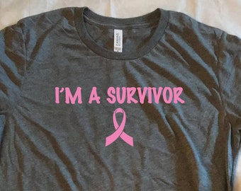 Breast cancer awareness shirt, women breast cancer shirt, breast cancer sister shirt, cancer survivor tee, soft shirt women, Triblend tee