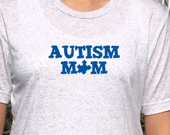 Camiseta de concienciación sobre el autismo, camiseta de mamá autista, camiseta de conciencia, regalo para la camiseta de la madre autista, camisa de autismo, regalo para el autismo