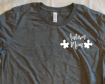 Camiseta de concienciación sobre el autismo, camiseta de mamá autista, camiseta de conciencia, regalo para la camiseta de la madre autista, camisa de autismo, regalo para el autismo