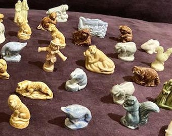Wade Vintage Red Rose Animal Figurines
