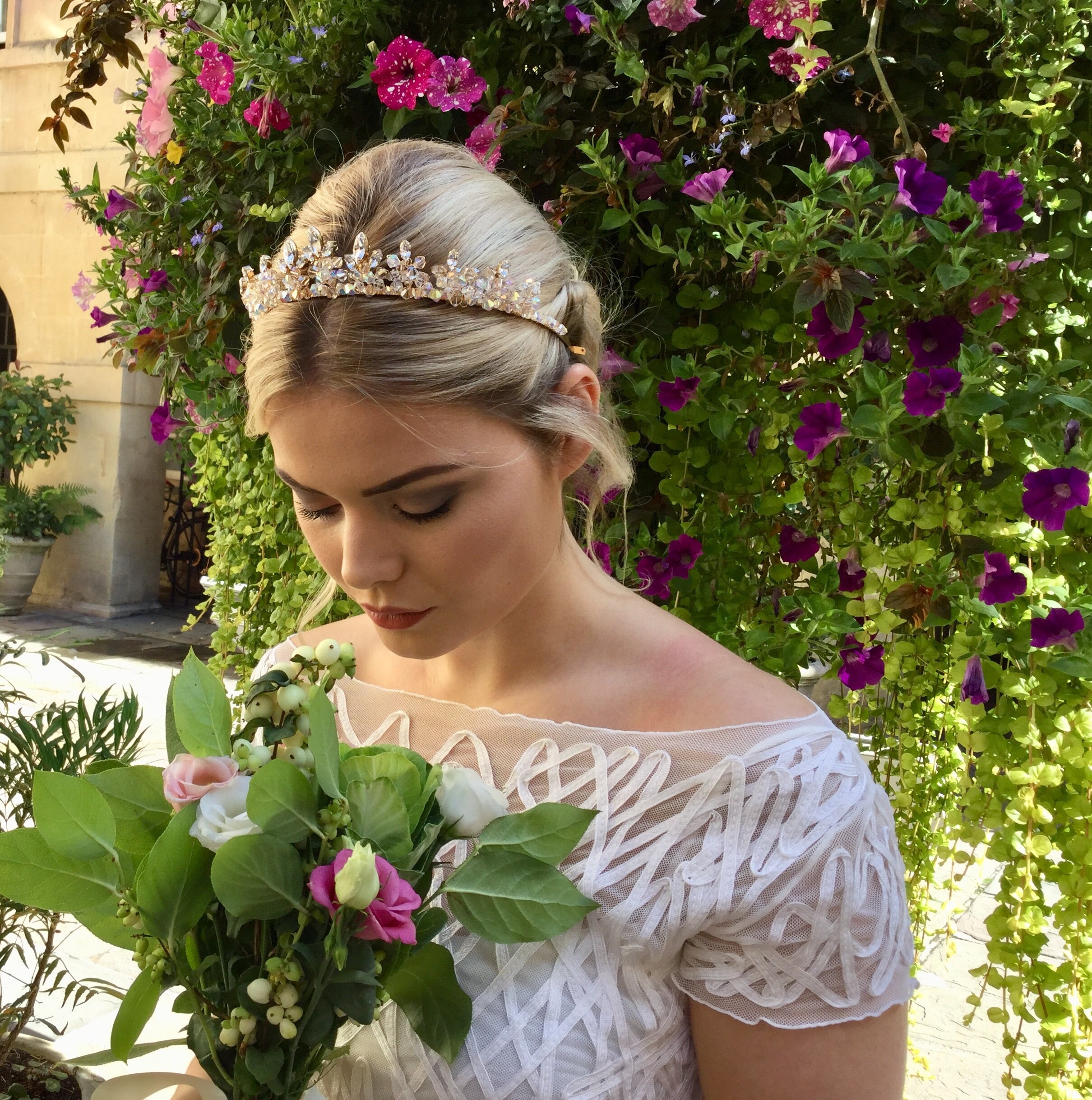 bridal headpiece tiara