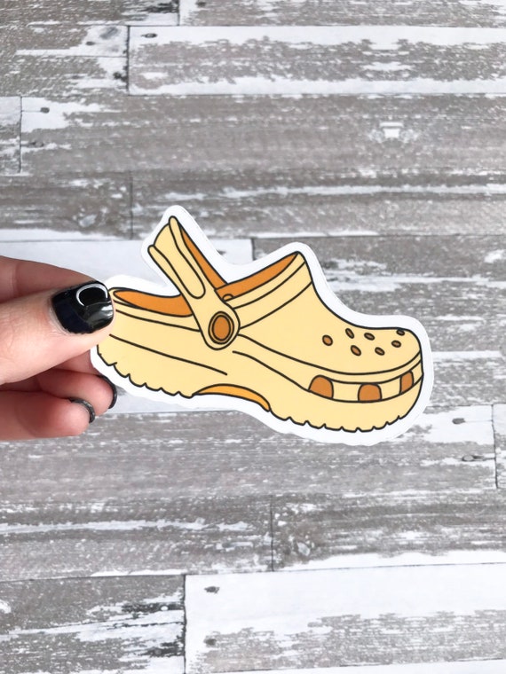 crocs shoe sticker