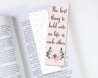 Bookmark, Bibliophile, Bookish Gift, Readers Gift, Unique Bookmark, Book Lovers, Cute Bookmark, Book Lovers Gift, Laminated Bookmark