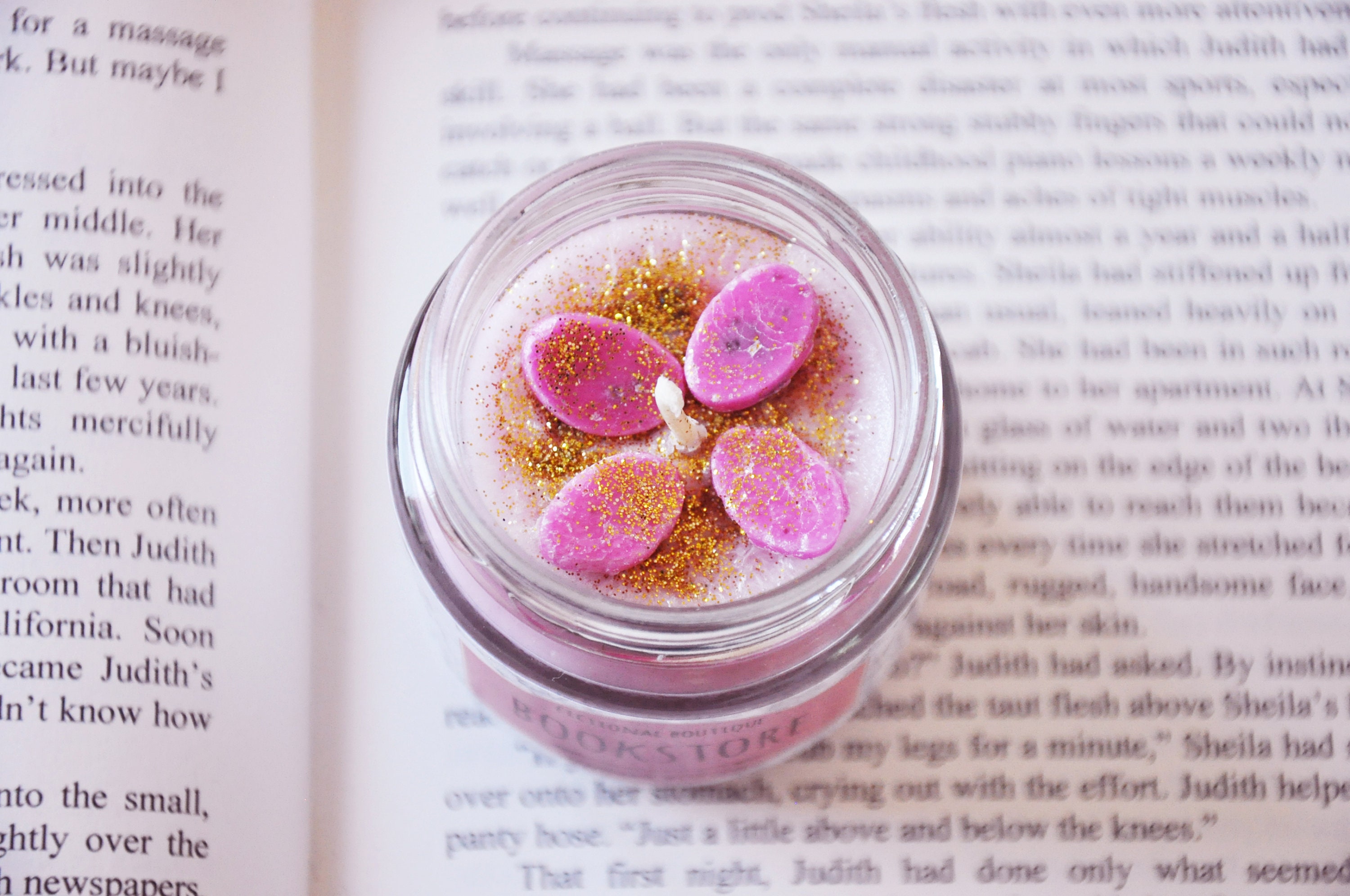 Book Store Scented Candle For Book Lovers / Bookish Gift For Etsy