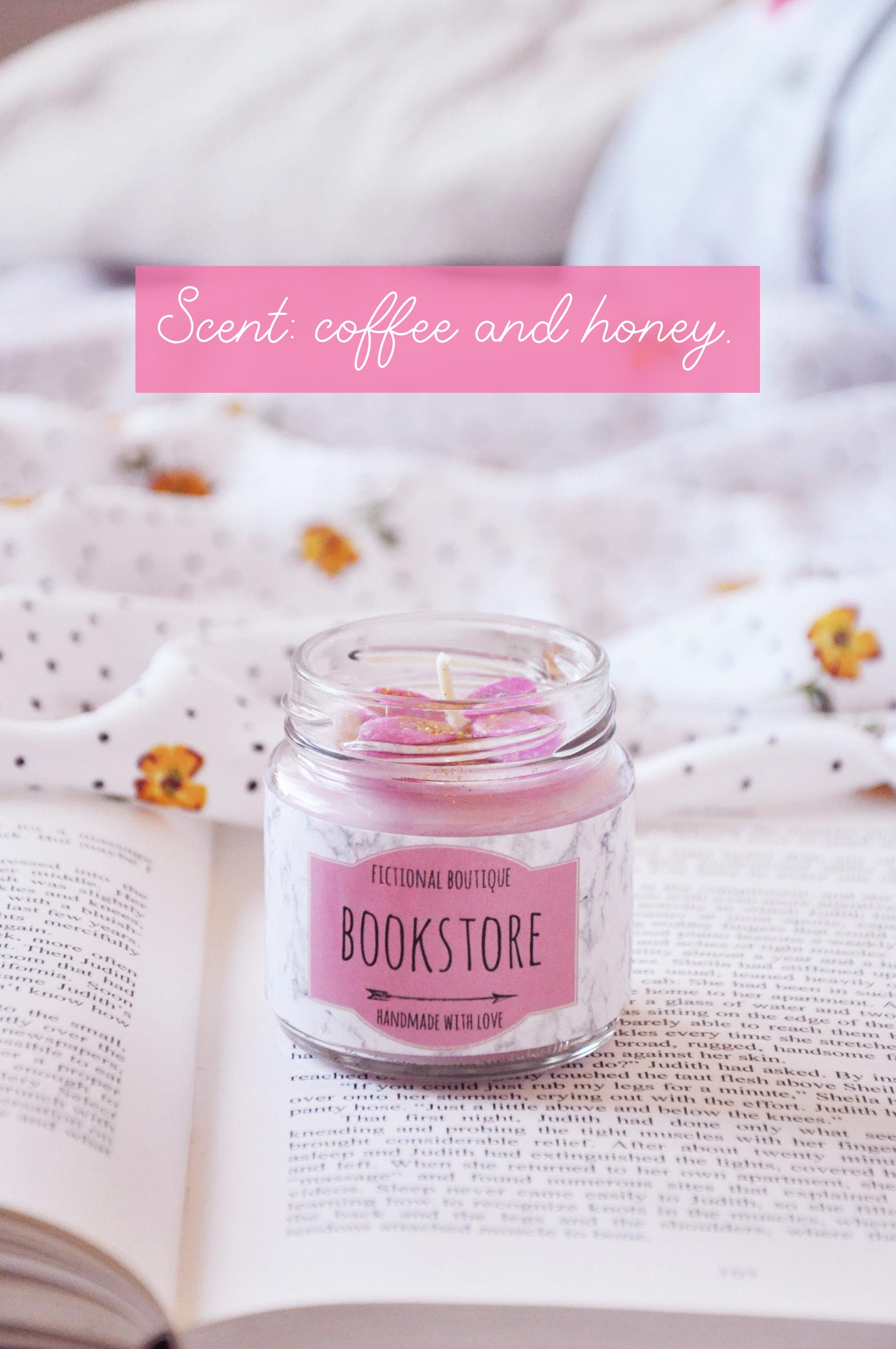 Book Store Scented Candle For Book Lovers / Bookish Gift For Etsy