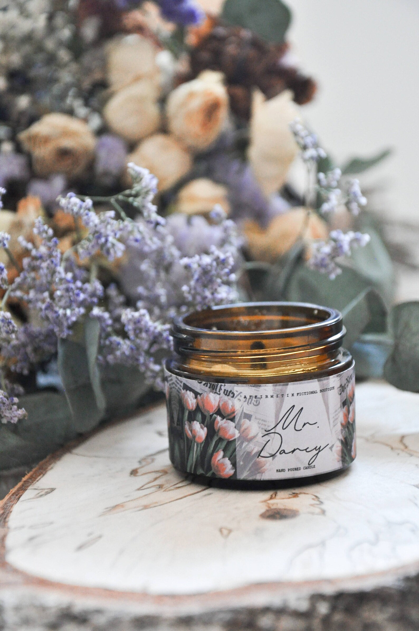 Mr. Darcy Jane Austen Candle / Scented Candle / Bookish Candle Etsy