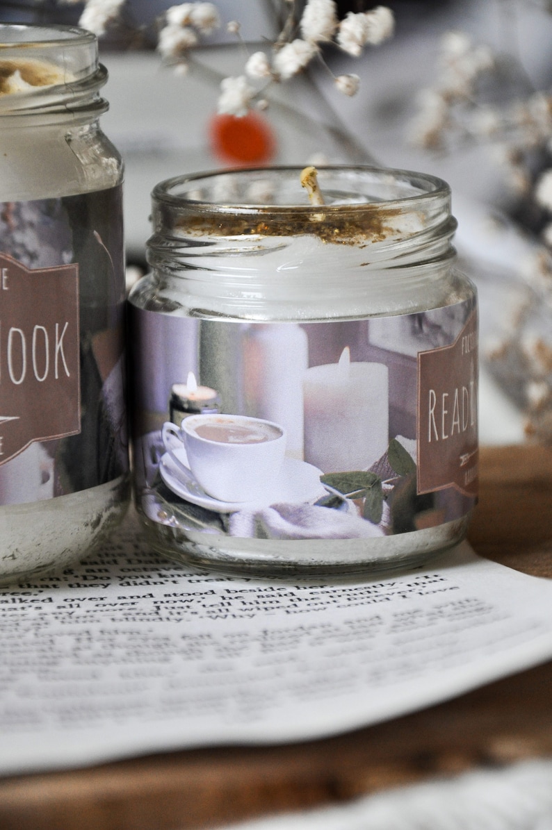 Reading Nook Bookish Candle Bookish Candle Palm Wax Candle Etsy