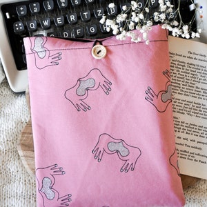 Book Sleeve, Book Cover, Book Protector, Book Pouch, Tablet Sleeve, Book Cozy, Padded Book Sleeve, Book Accessories, Kindle Sleeve