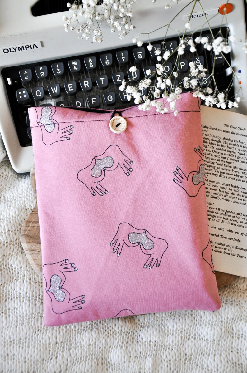 Book Sleeve Book Cover Book Protector Book Pouch Tablet Etsy