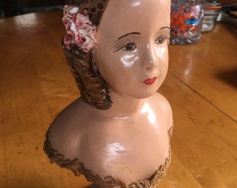 Ceramic Bust - Antique