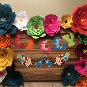 Original* COCO Style Happy Birthday - Fiesta Name Banner Large Letters